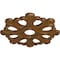 Ekena Millwork Angel Ceiling Medallion (Fits Canopies up to 4 3/8"), 20 7/8"OD x 3 5/8"ID x 1"P, Smokey Topaz CM20ANSTF - alternate 5